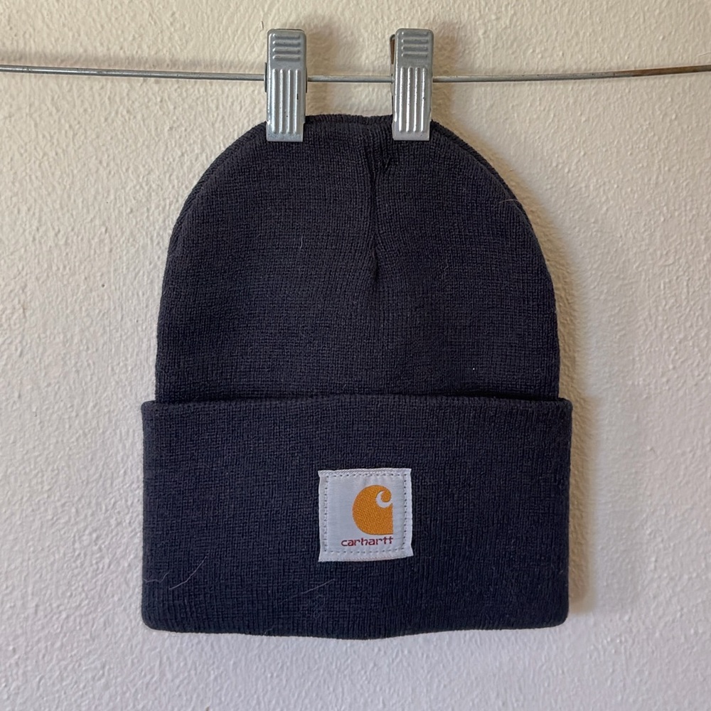 Carhartt Dark Navy Knit Beanie